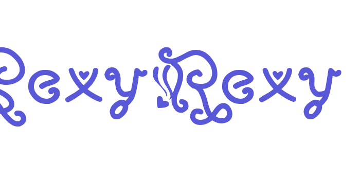 SexyRexy Font