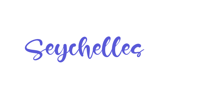 Seychelles Font Download