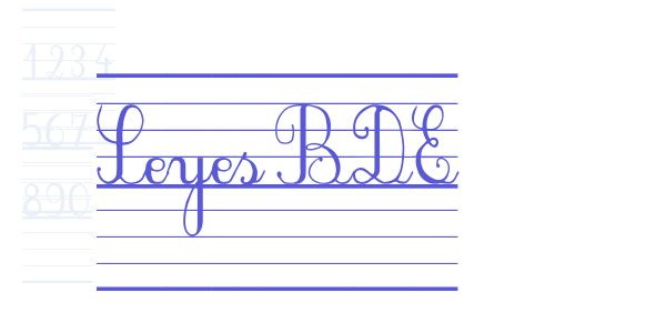 SeyesBDE font free