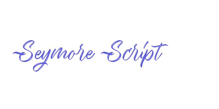 Seymore Script Font Download