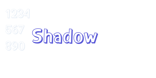 Shadow font free