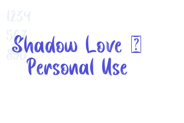 Shadow Love – Personal Use
