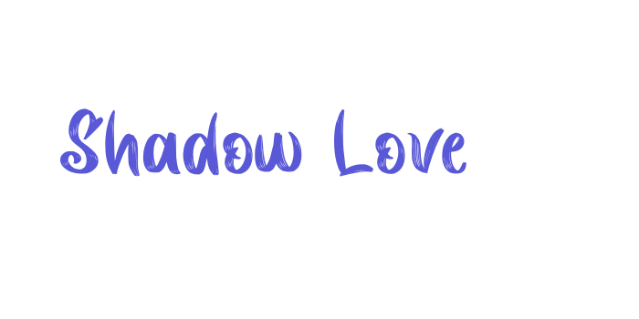 Shadow Love Font