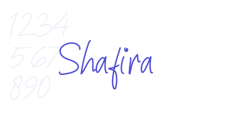 Shafira-font-download
