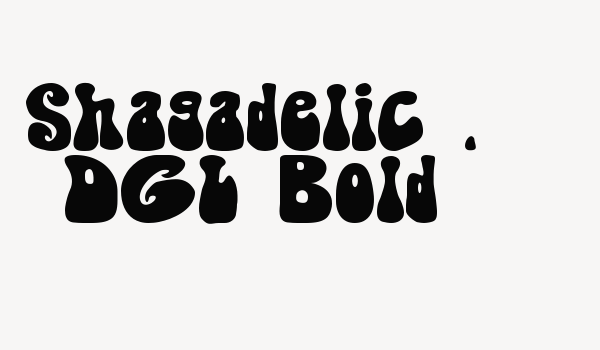 Shagadelic – DGL Bold Font