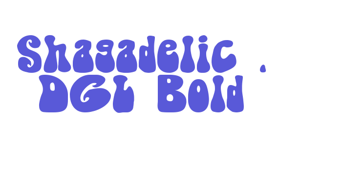 Shagadelic – DGL Bold Font Download