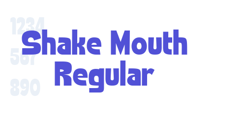 Shake Mouth Regular-font-download