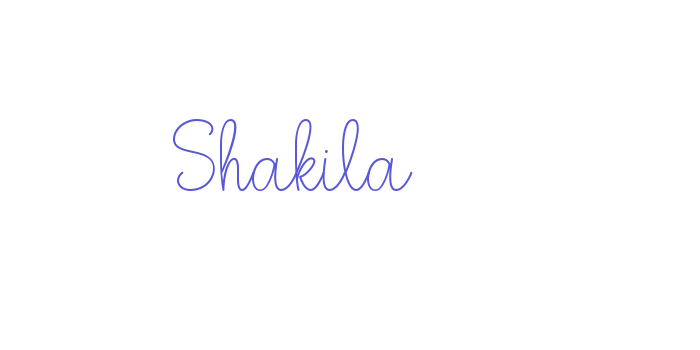 Shakila Font Download