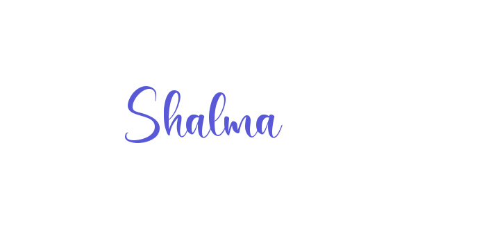 Shalma Font