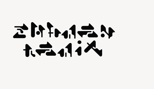 Shamen Remix Font