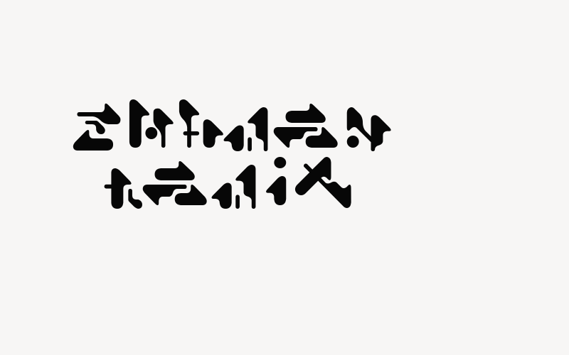 Shamen Remix Font