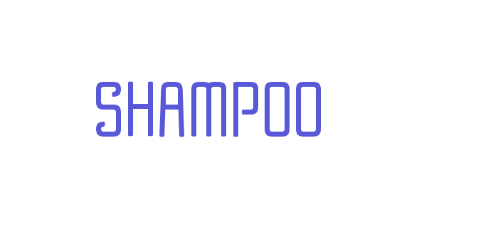 Shampoo Font