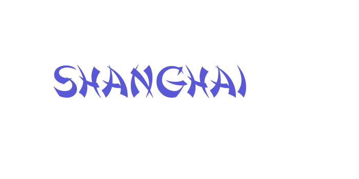 Shanghai Font Download