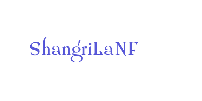 ShangriLaNF Font Download