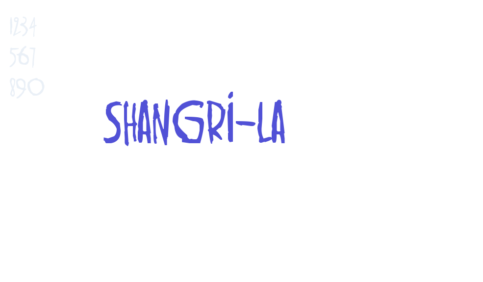 Shangri-La-font-download