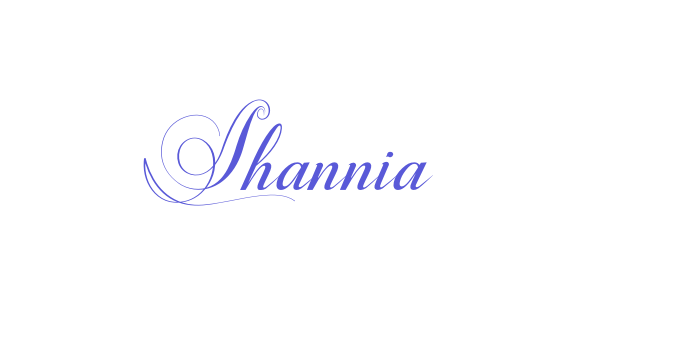 Shannia Font Download