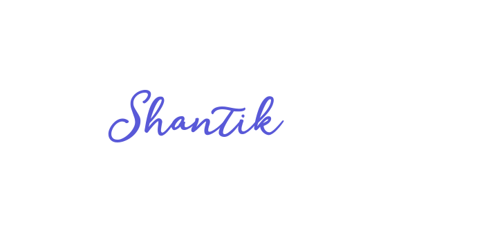 Shantik Font Download