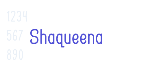 Shaqueena-font-download