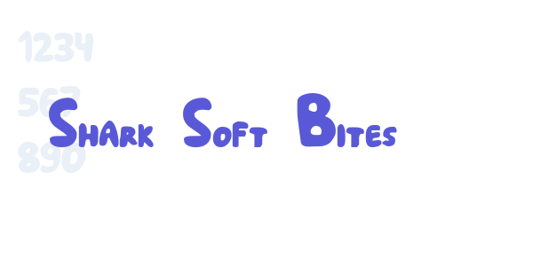 Shark Soft Bites font