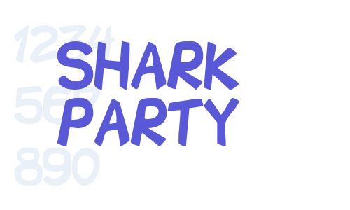 Shark Party Font Download