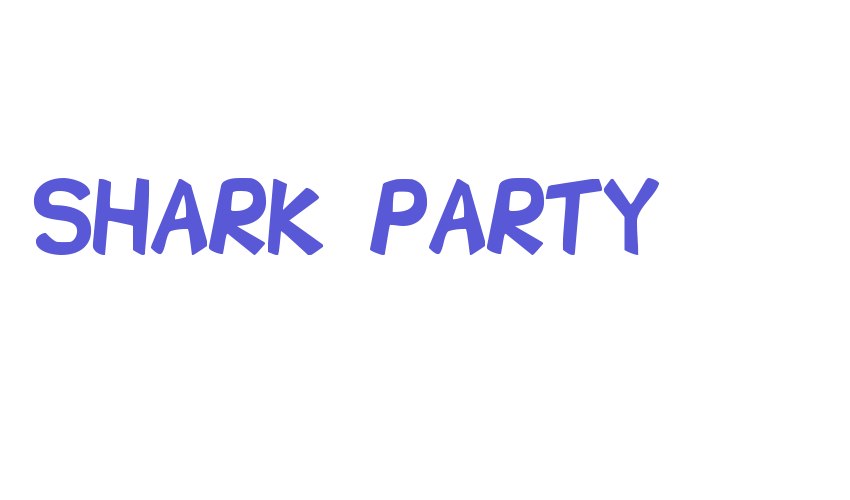 Shark Party Font