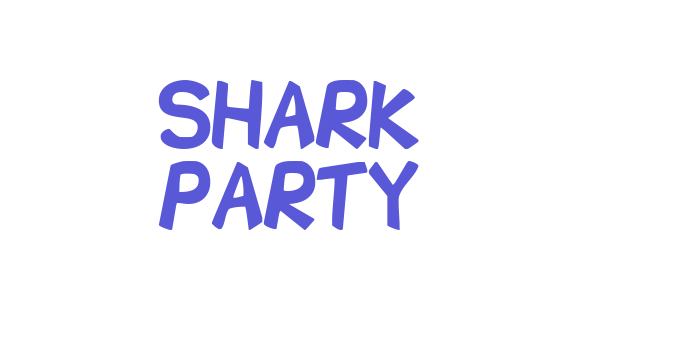 Shark Party Font Download