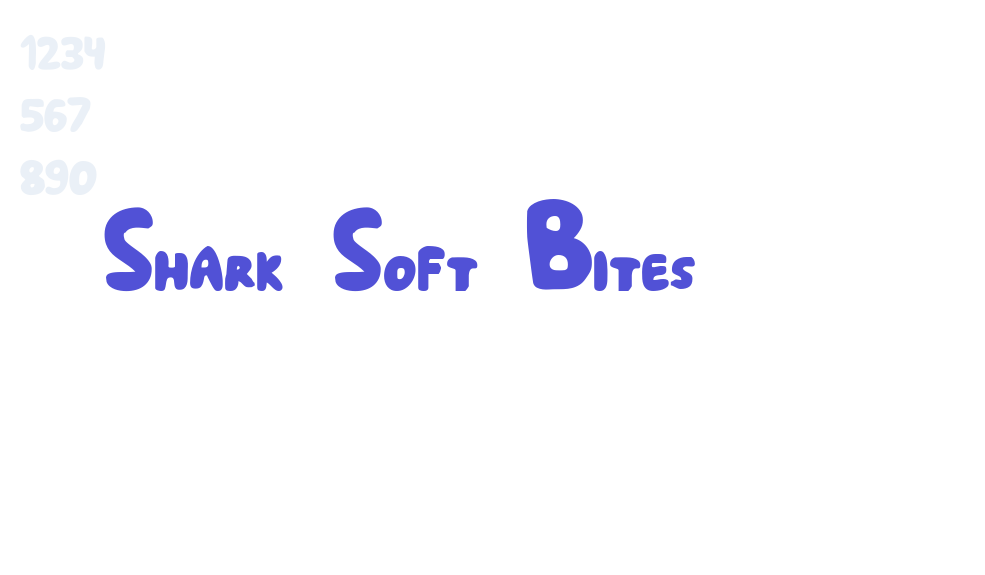 Shark Soft Bites-font-download