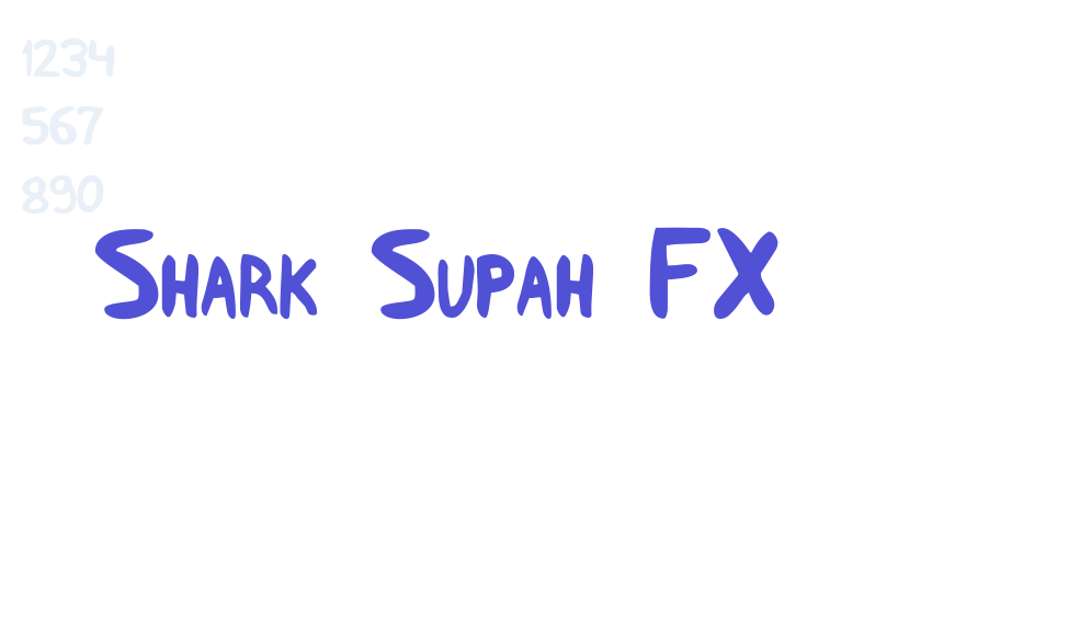 Shark Supah FX-font-download