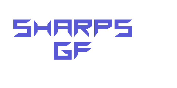 Sharps GF Font