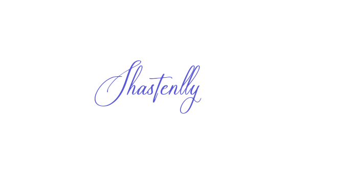 Shastenlly Font Download