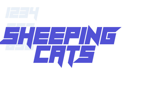 Sheeping Cats Font Download