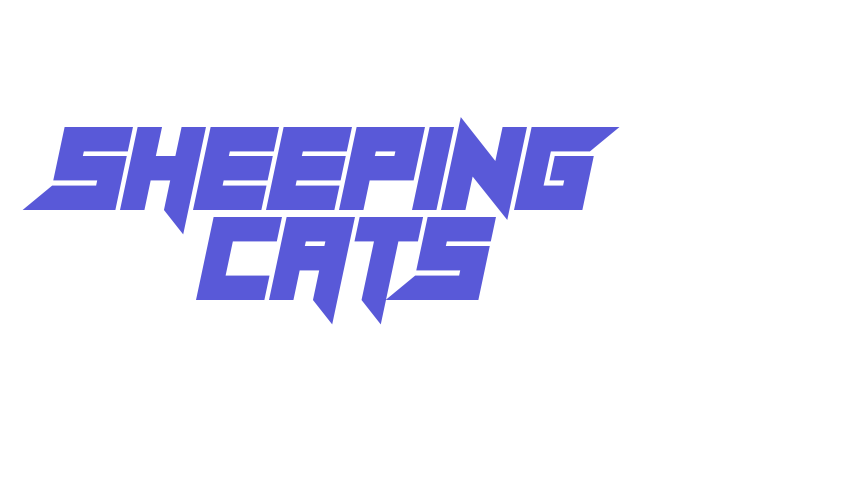 Sheeping Cats Font Download