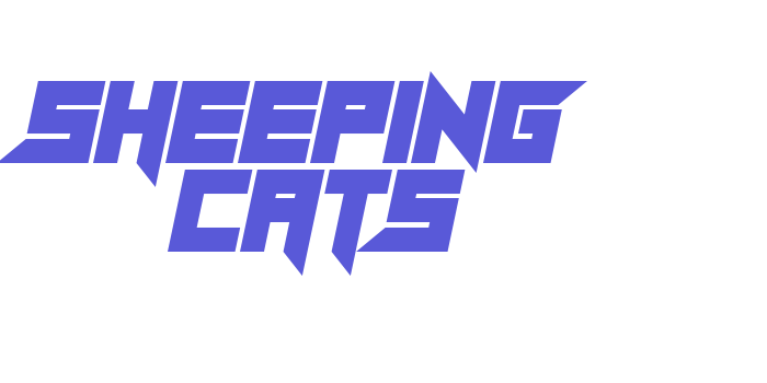 Sheeping Cats Font Download