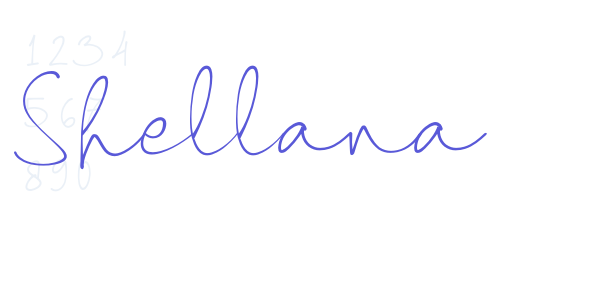 Shellana font free