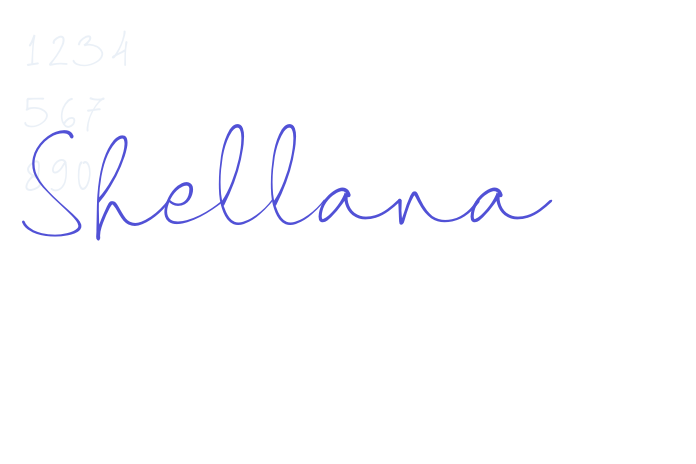 Shellana font download