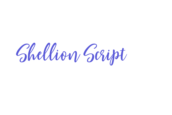 Shellion Script Font