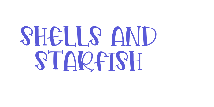 Shells And Starfish Font Download