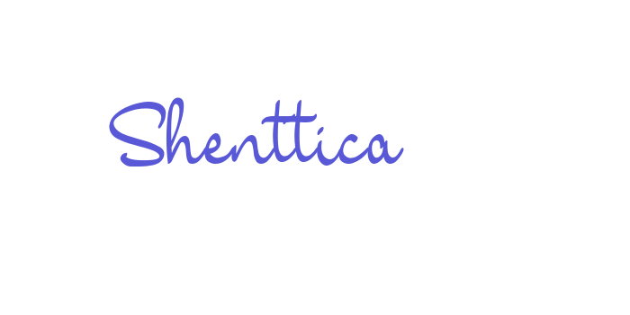 Shenttica Font