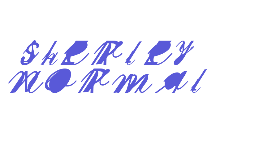 Sherley Normal Font Download