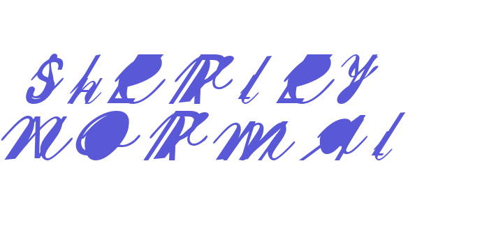 Sherley Normal Font Download