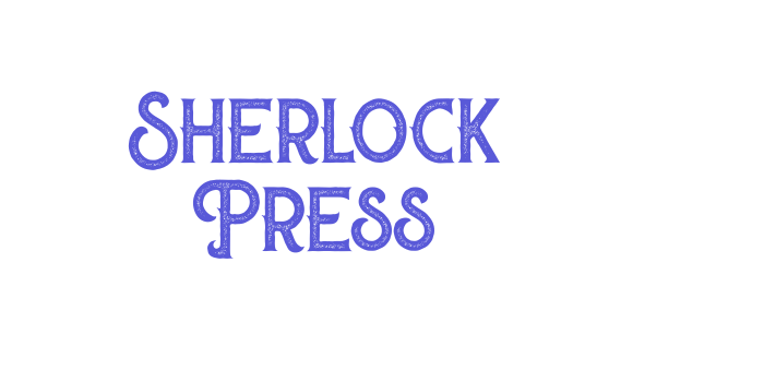 Sherlock Press Font Download