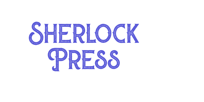 Sherlock Press Font