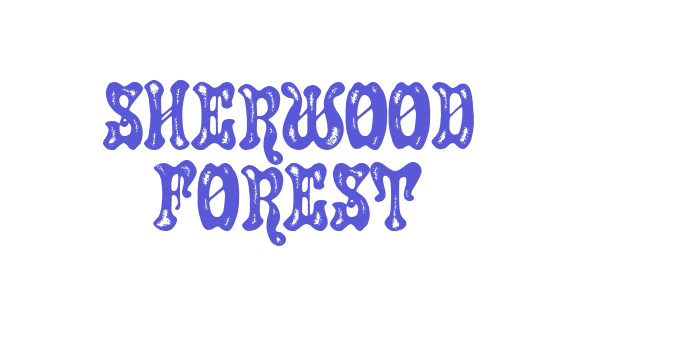 Sherwood Forest Font Download