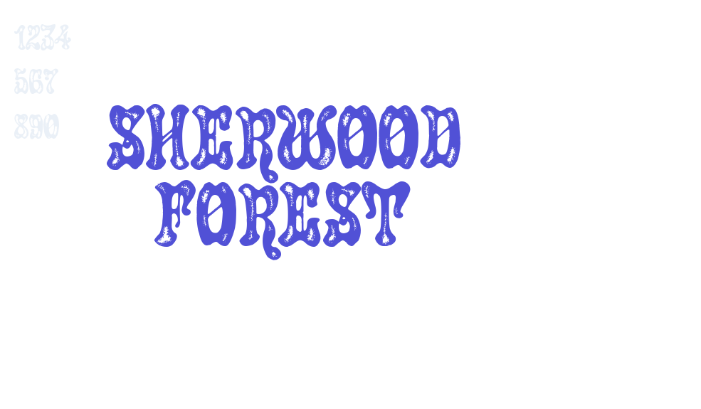 Sherwood Forest-font-download