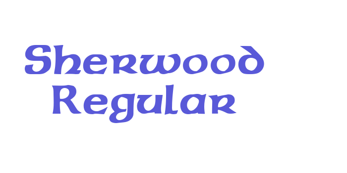 Sherwood Regular Font Download