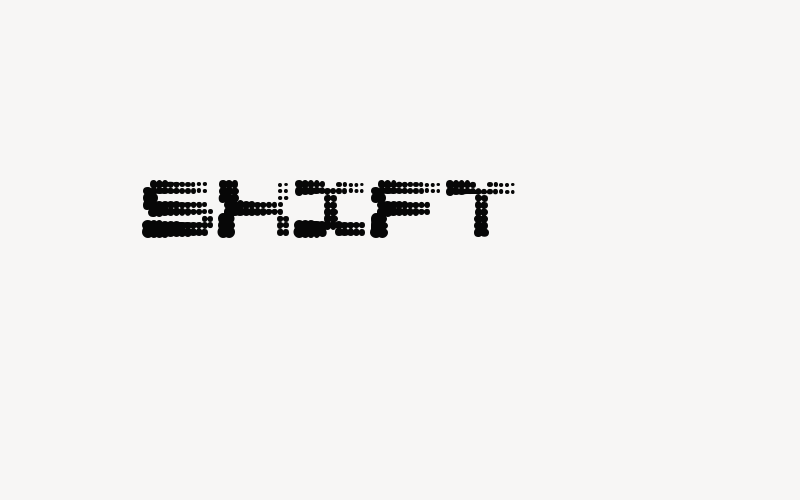 Shift Font