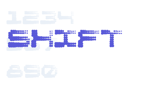 Shift Font Download