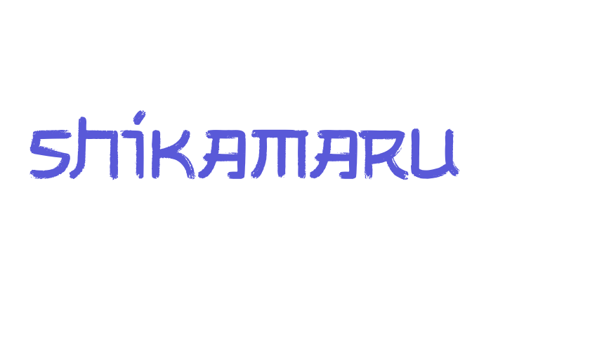 Shikamaru Font Download