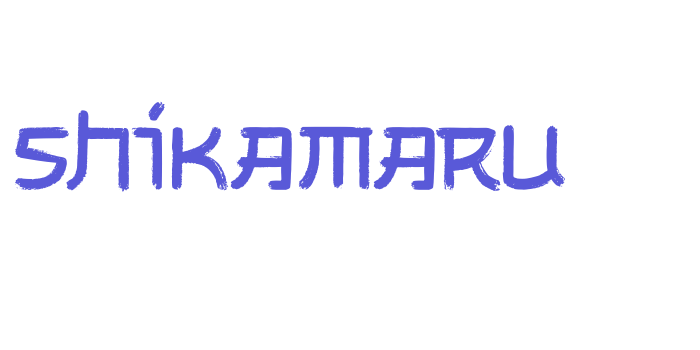 Shikamaru Font Download