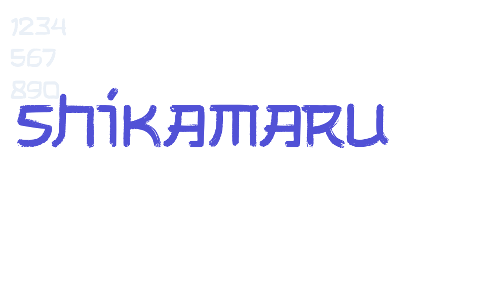 Shikamaru-font-download